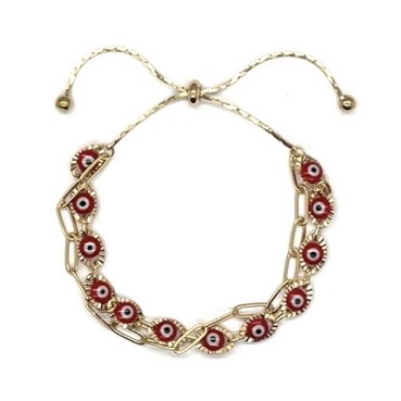 Evil Eye Bracelet - Red